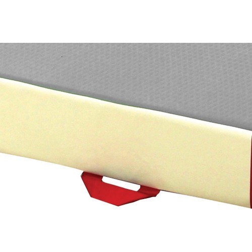ADDITIONAL SAFETY MAT - SINGLE DENSITY - PVC AND JERSEY COVER - 200 x 150 x 20 cm
