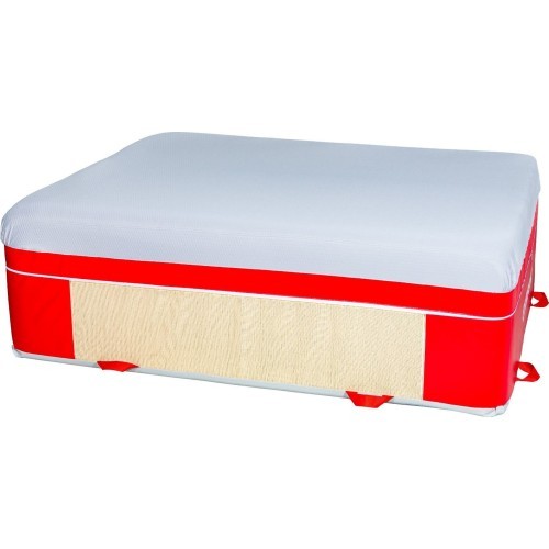 Nusileidimo blokas – mažas komforto kilimėlis – PVC ir džersio užvalkalas – 200 x 150 x 65 cm