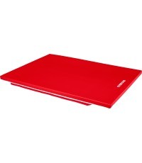 Gimnastikos kilimėlis, PVC užvalkalas, su sujungimo juostomis, be sustiprintų kampų, 200 x 100 x 4 cm