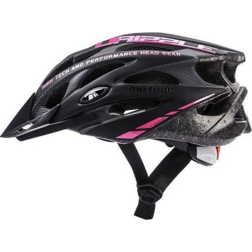 dviračių šalmas mv29 drizzle - Black/pink