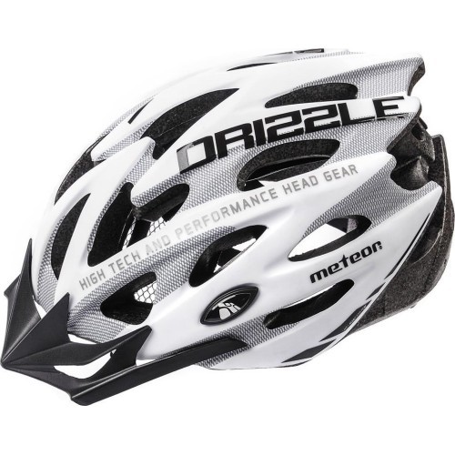cycling helmet mv29 drizzle - White/gray