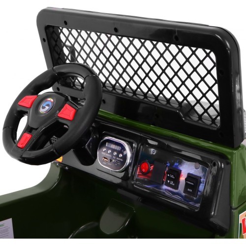 Elektromobilis RAPTOR Drifter EVA ratai 2.4G žalias