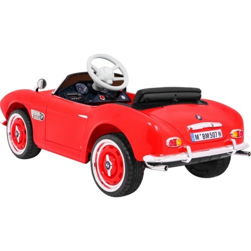 BMW 507 Retro elektromobilis, raudonas