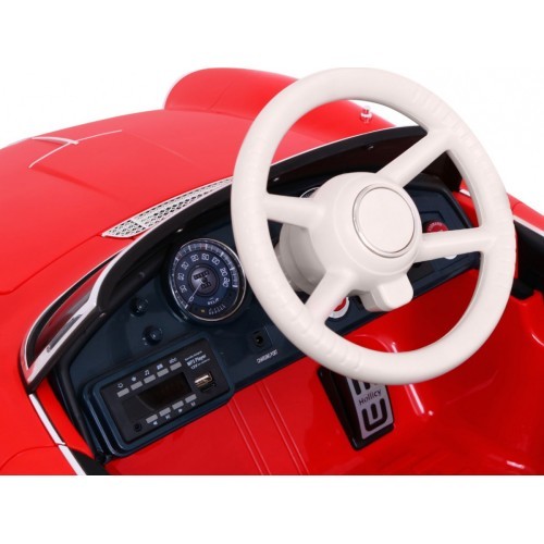 BMW 507 Retro elektromobilis, raudonas