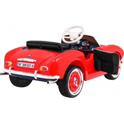 BMW 507 Retro elektromobilis, raudonas