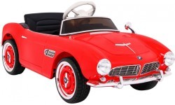 BMW 507 Retro elektromobilis, raudonas