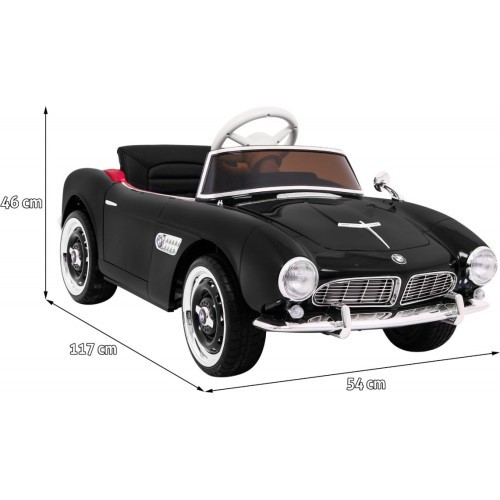 Elektromobilis BMW 507 Retro Black