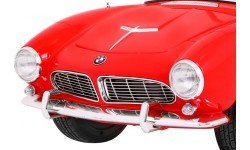 BMW 507 Retro elektromobilis, raudonas