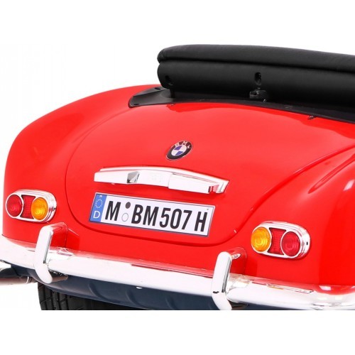 BMW 507 Retro elektromobilis, raudonas