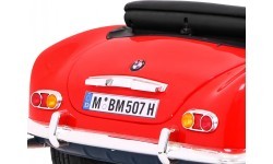 BMW 507 Retro elektromobilis, raudonas