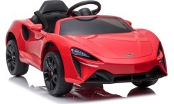 McLaren Artura elektromobilis vaikams, raudonas