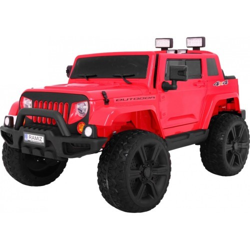 Mighty Jeep 4x4 Red