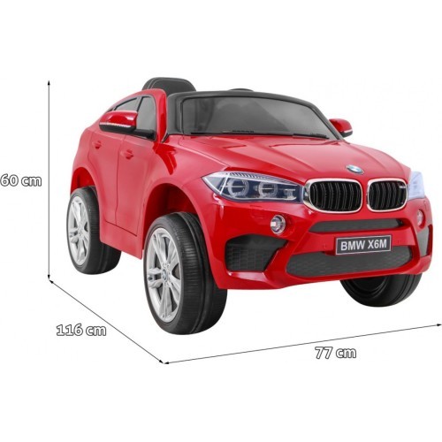 Vehicle BMW X6M Painted Red