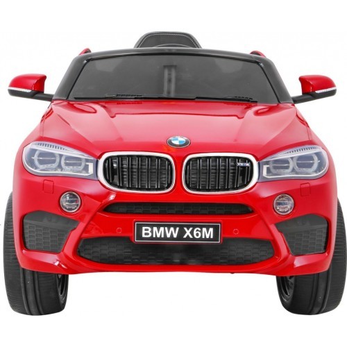 Elektromobilis BMW X6M raudonas