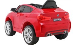 Elektromobilis BMW X6M raudonas