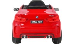 Elektromobilis BMW X6M raudonas