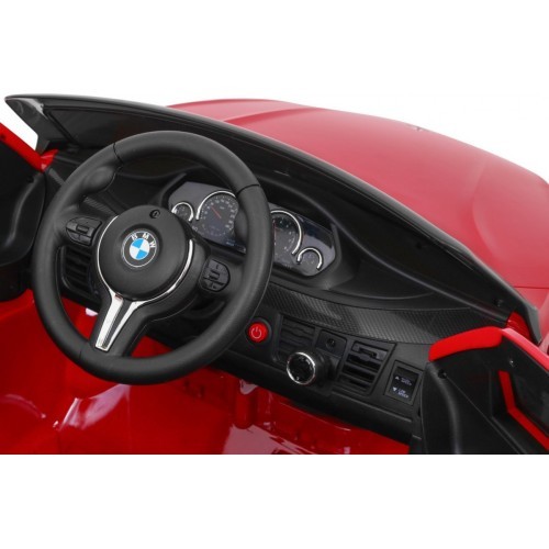 Электромобиль BMW X6M красный