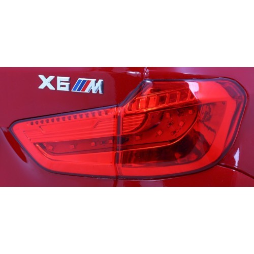Электромобиль BMW X6M красный