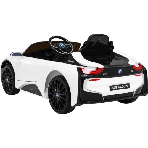 Elektromobilis vaikams BMW I8 LIFT baltas