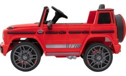 Elektromobilis vaikams Mercedes G63, raudonas