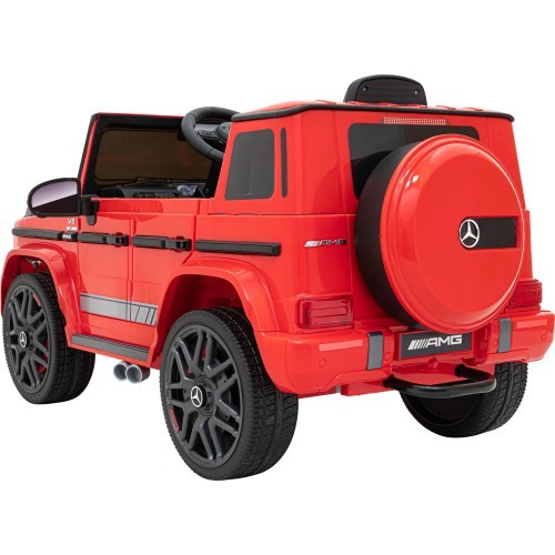 Детский электромобиль Mercedes G63, красный