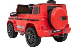 Elektromobilis vaikams Mercedes G63, raudonas