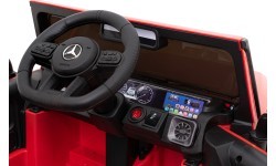 Elektromobilis vaikams Mercedes G63, raudonas