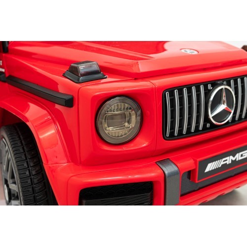 Детский электромобиль Mercedes G63, красный