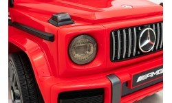 Детский электромобиль Mercedes G63, красный