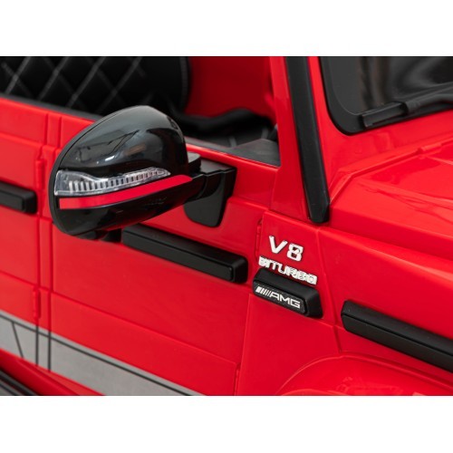 Детский электромобиль Mercedes G63, красный