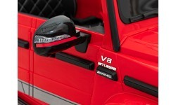 Elektromobilis vaikams Mercedes G63, raudonas