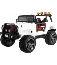 "Monster Jeep 4 x 4" baltos spalvos