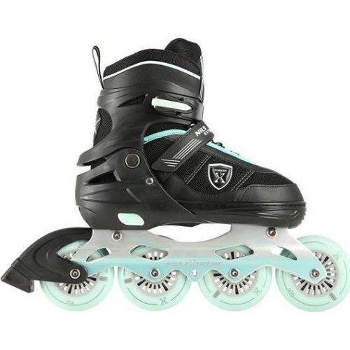 NA19088 IN-LINE SKATES NILS EXTREME - Black-Mint