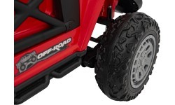 Elektromobilis OFF ROAD Speed, raudonas
