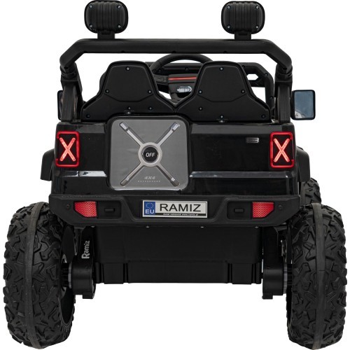 Elektromobilis OFF ROAD Speed juodas
