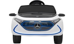 Mercedes Benz AMG EQA vaikiškas elektromobilis, baltas