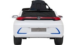 Mercedes Benz AMG EQA vaikiškas elektromobilis, baltas