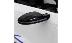 Mercedes Benz AMG EQA vaikiškas elektromobilis, baltas