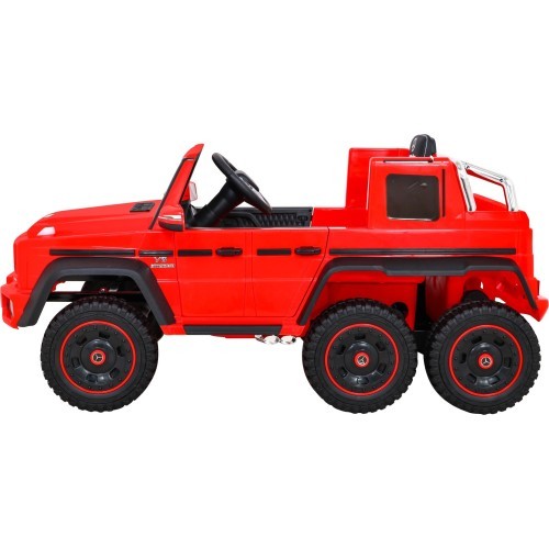 Электромобиль Mercedes G63 6x6 AMG, красный