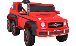 Pojazd Mercedes G63 6x6 AMG Czerwony