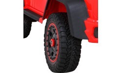 Elektromobilis Mercedes G63 6x6 AMG, raudonas
