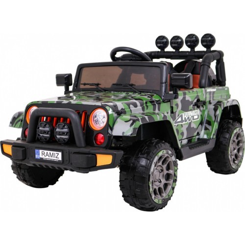 Elektromobilis vaikams Full Time 4WD Moro, visureigis