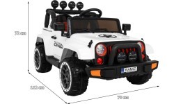 Внедорожник Full Time 4WD, белый