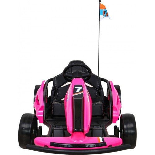 Электромобиль Speed 7 Drift King, розовый