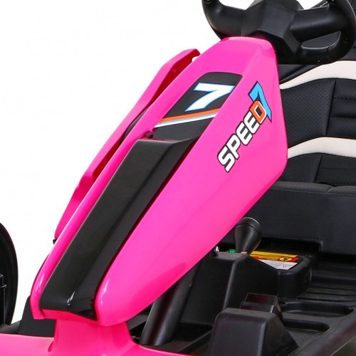 Elektromobilis Speed 7 Drift King, rožinis
