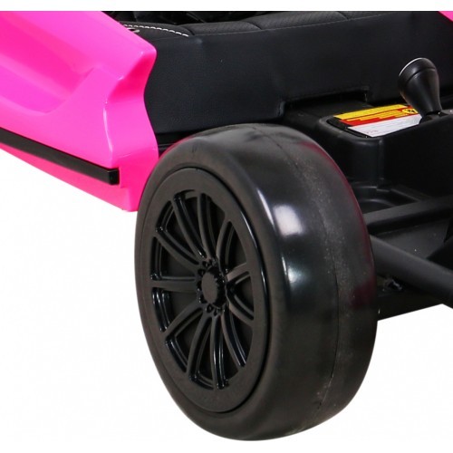 Elektromobilis Speed 7 Drift King, rožinis