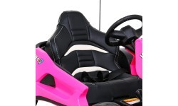 Электромобиль Speed 7 Drift King, розовый