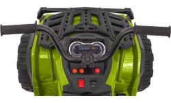 Elektrinis keturratis ATV, žalias