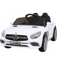 Elektromobilis Mercedes Benz AMG SL65 S, baltas