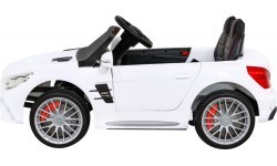 Elektromobilis Mercedes Benz AMG SL65 S, baltas
